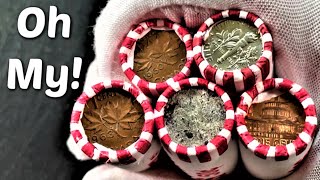 THIS PENNY BOX IS ABSOLUTELY LOADED! COIN ROLL HUNTING PENNIES | COIN QUEST