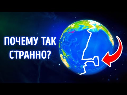 Международная линия перемены даты выглядит действительно странно  но почему?