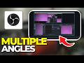 How To Create Multiple Camera Angles Using One Camera In OBS Studio | Tutorial 2026