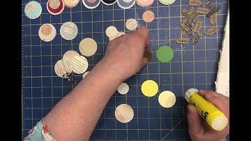 Day 42 - It’s a Cluster-Muck! 🤣 Mass Making Circles & Charm Clusters #100daychallenge #clusterbook