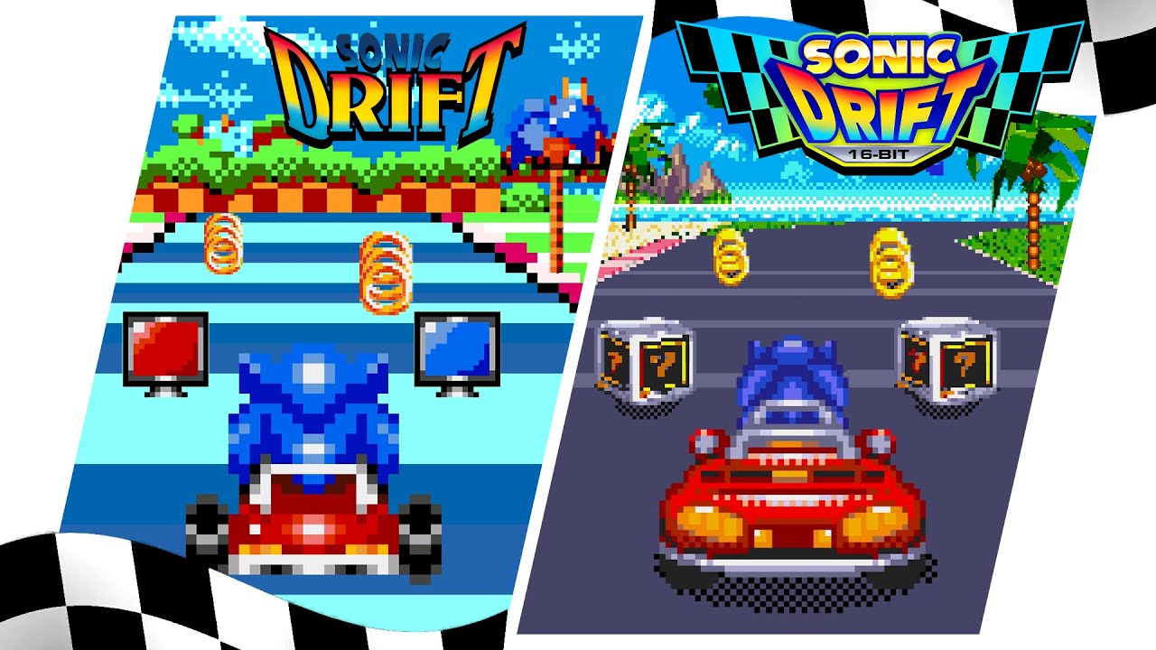 Fãs estão reimaginando Sonic Drift como um jogo de Mega Drive - Arkade