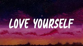 Love Yourself - Justin Bieber (Lyrics) - Stephen Sanchez, David Guetta, Sia, Miguel (Mix)