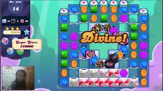 Candy Crush Saga Level 6443 - Sugar Stars, 19 Moves Completed