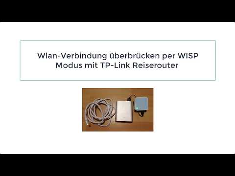 Reise-Router - Internetverbindung per WISP Modus teilen - TP-Link TL-WR902AC / TL-WR802N