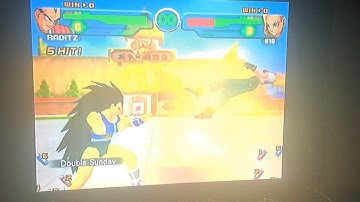 DragonBall Z Budokai Raditz Double Sunday on Android 18 Alternate Ryona