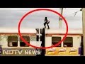 Police searches for man who decided to stunt it up on Mumbai local