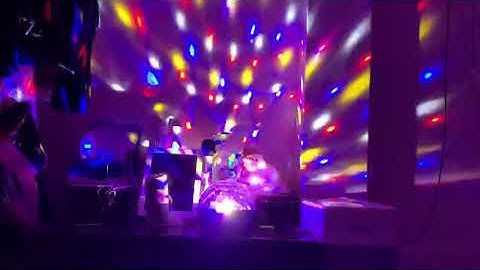 Đèn led pha lê 7 màu kèm usb, phát nhạc trang trí phòng nhấp nháy theo giai điệu  khi phát nhạc