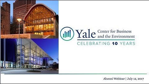 CBEY: A decade at the nexus of business and the environment