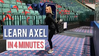 Figure Skating | Learn Axel in 4 minutes