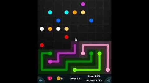 flow game facebook - 9 x 9 mania level 71 Connect the dots