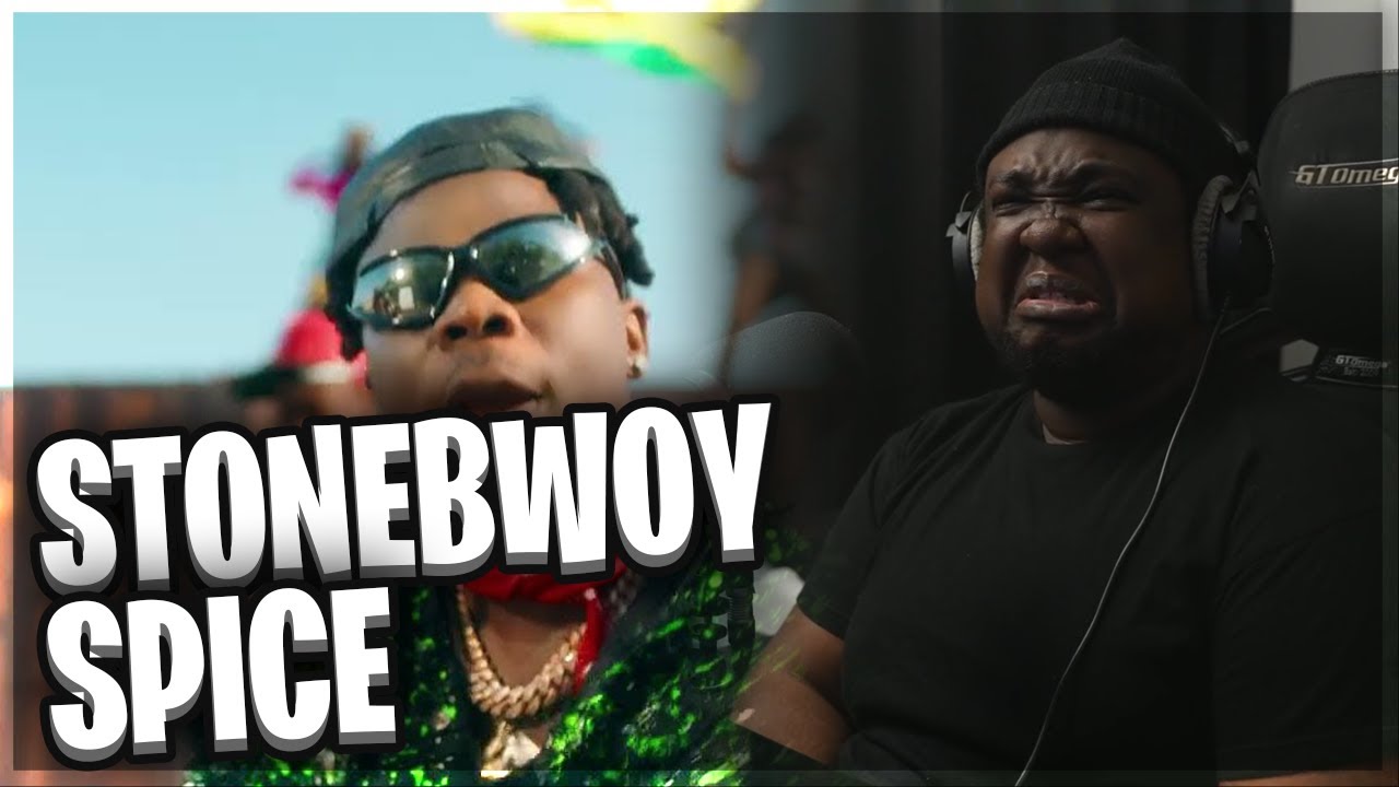 Stonebwoy - Jiggle & Whine ft. Spice (Official Video) (REACTION)