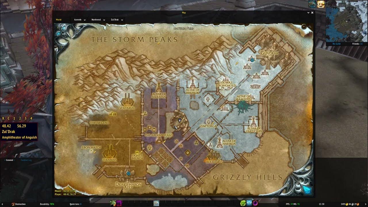the-amphitheater-of-anguish-yggdras-wow-quest-youtube