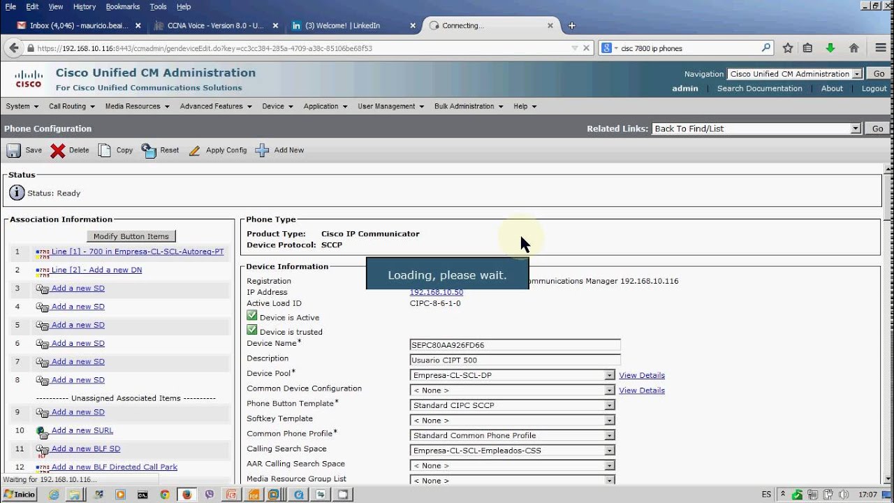 Administering Cisco Communications Manager (Callmanager) Registering ...
