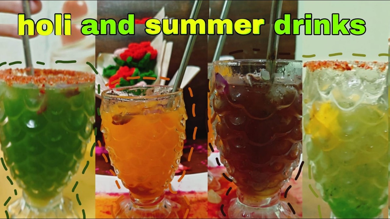 3 Mojito Recipes for Summer | Mint, Pulse & Grapes Mojito | Easy Party Drinks