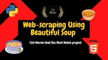 Web Scraping using Python | Use of Beautiful Soup(Python) | Python Project (DAY 3)