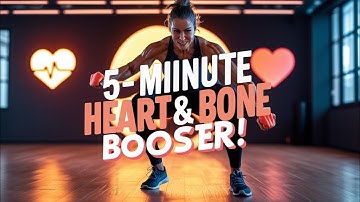 5-Minute Exercises to Boost Heart & Bone Health | Quick Fitness Routine
