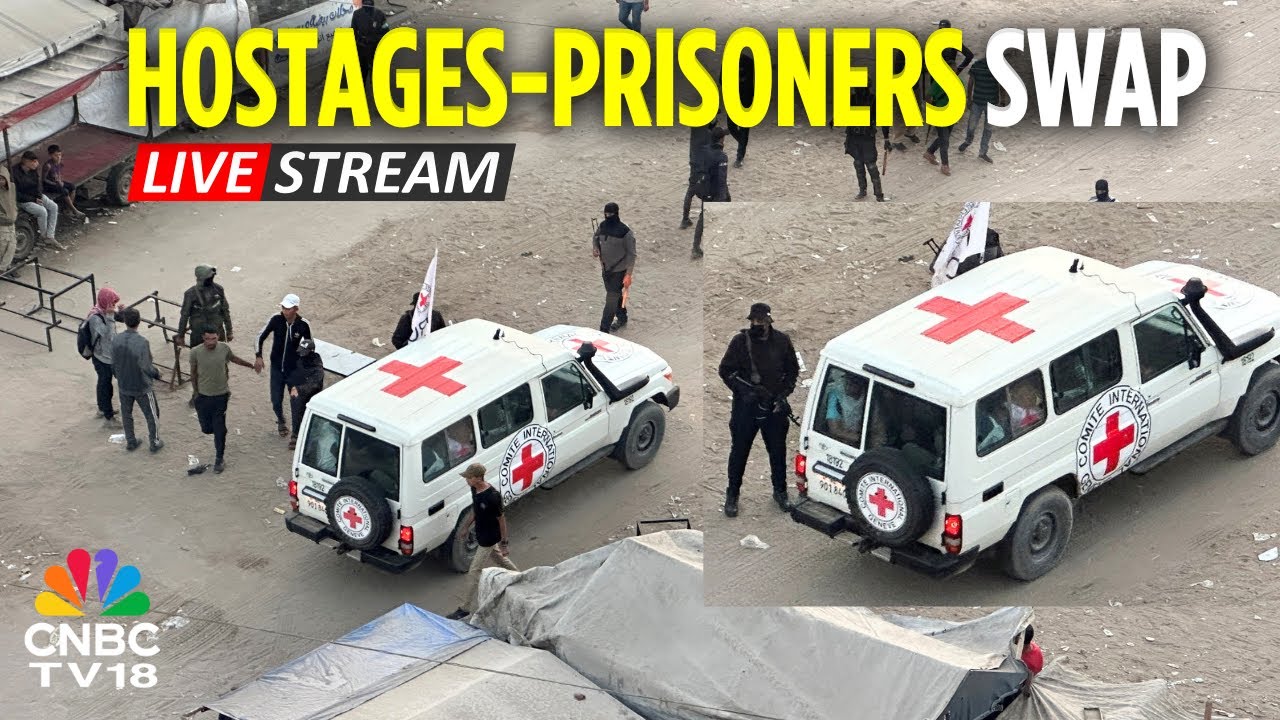Israel LIVE: Hostages-Prisoners Swap And Ceasefire Deal Between Hamas and Israel | Red Cross | N18G