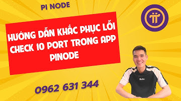 PiNode-Hướng dẫn khắc phục lỗi check 10 port trong app PiNode-ducanhpinode