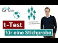 Verständnis des T-Tests für eine Stichprobe