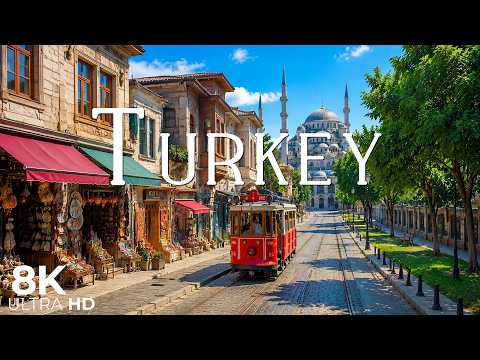 Turkey 8K | Cappadocia Balloons, Turquoise Coast and Ancient City Landscapes