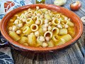 PASTA CON CECI E PATATE