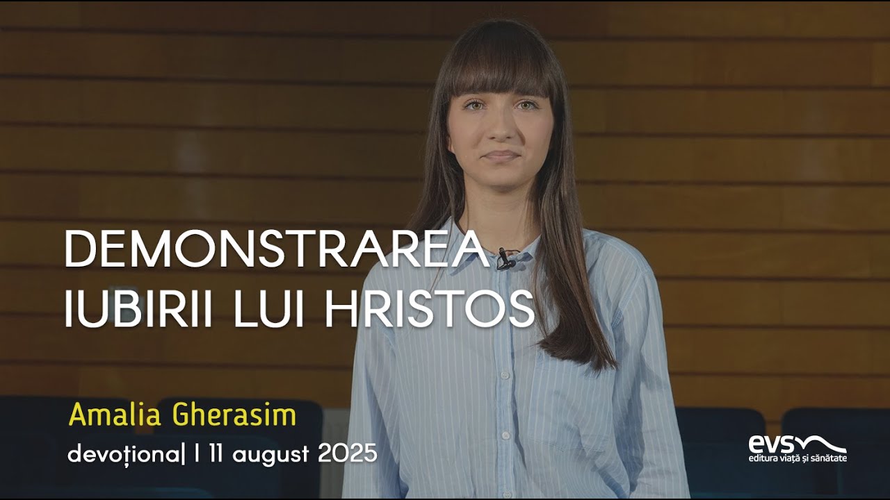 DEMONSTRAREA IUBIRII LUI HRISTOS