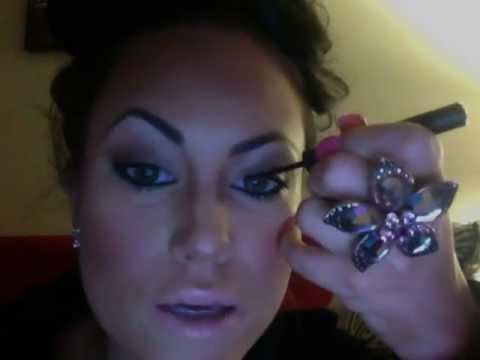 liquid eyeliner and mascara tutorial jerseylicious...