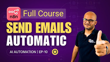 Build Your First n8n Workflow - Send Welcome Emails Automatically | Step-by-Step n8n Tutorial