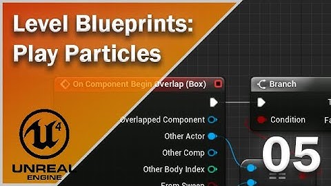 Level Blueprints - Play Particles