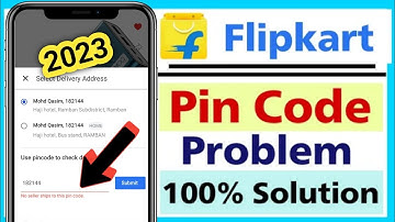 no seller ships to this pin code | Flipkart pin code problem |pincode problem solved | only 1 minute