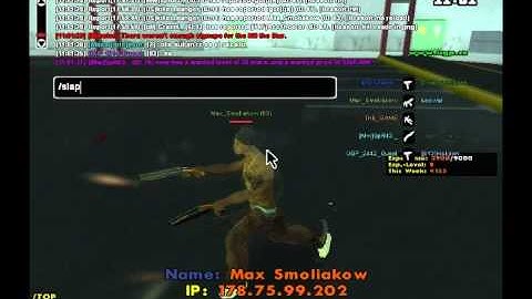 SAMP Proof of the Hacker with No Reload Hack