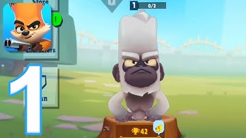 Zooba: Zoo Battle Arena - Gameplay Walkthrough Part 1 - Tutorial (iOS, Android)
