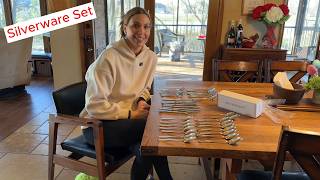 Nice Kitchen Silverware Set for 8 40 Piece Flatware