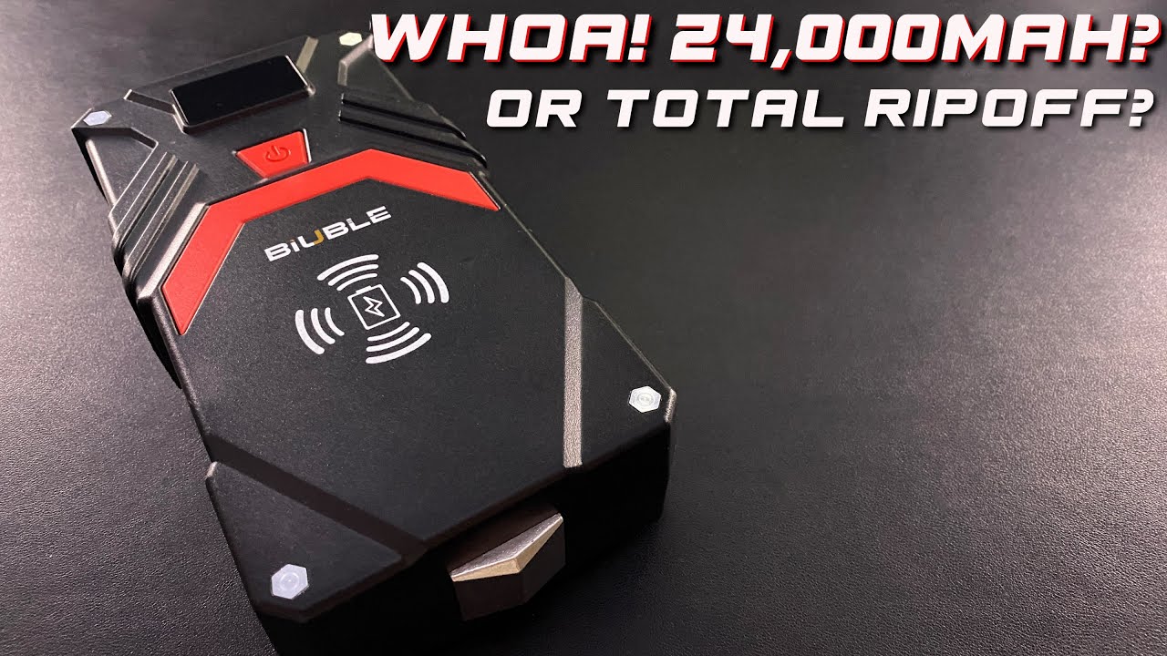 BIUBLE 2400a 24,000mah Jump Starter • Does it Deliver on its Promises? 