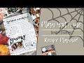 PLAN WITH ME | Spider Cookie Recipe | Recipe Organizer