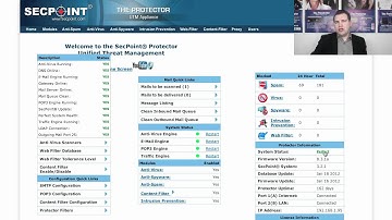 Protector UTM Network Security Firewall V8 - Web Filter - Anti Spam - Anti Virus
