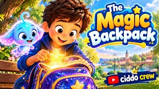 🎒✨ The Magic Backpack | A Magical Adventure for Kids | ciddo crew #ciddocrew #cartoon 