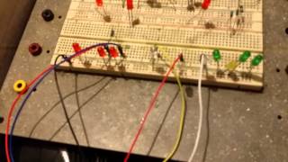 R/C Airbus strobe and beacon pattern