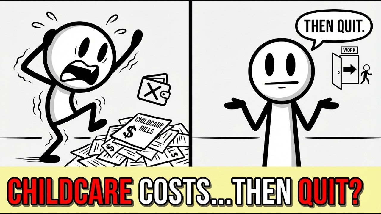 Childcare costs more than my paycheck, so why am I working ?