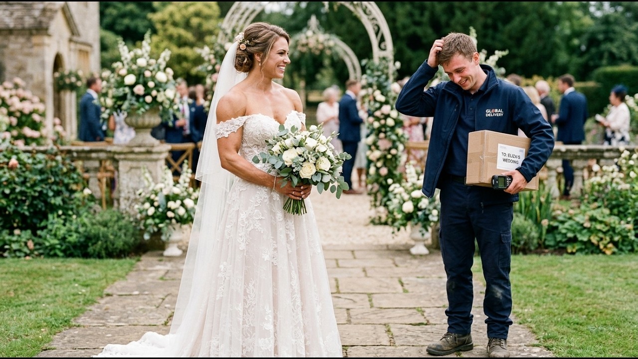 Una novia muy fuerte y musculosa es abandonada en el altar… y llama a un repartidor para casarse
