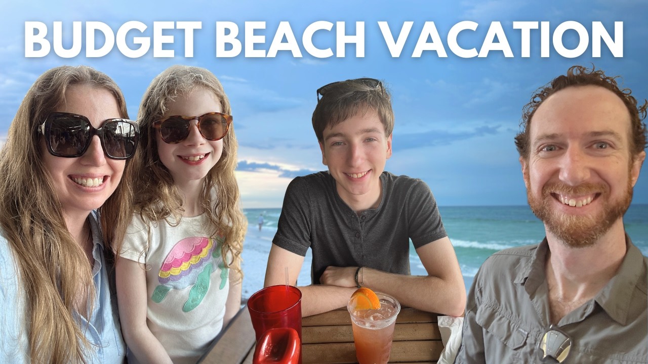 Flying to Destin Florida on a Budget! Airbnb Tour + First Beach Day | Family Travel Vlog
