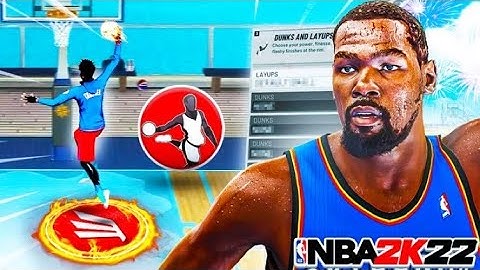 I USED ALL KEVIN DURANT ANIMATIONS + HOF UNSTOPPABLE🪣… (nba 2k22)