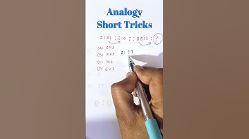 Reasoning Short Tricks | Number analogy | #shorts CTET, TET, SUPER TET, SSC, SSCGd #coaching