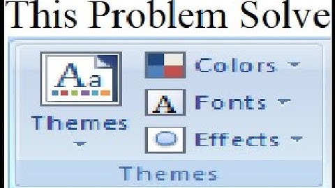 Theme Block In Page Layout Tab