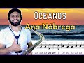 • Oceanos - Ana Nóbrega | Partitura com notas - Sax Tenor e Soprano 🎷