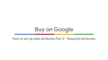 How to set up data attributes Part 2 - Recommended attributes
