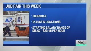 USPS holding multiple job fairs at Austin area post offices