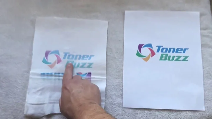 Toner Buzz Prints On Fabric With Freezer Paper and a Laser Printer!