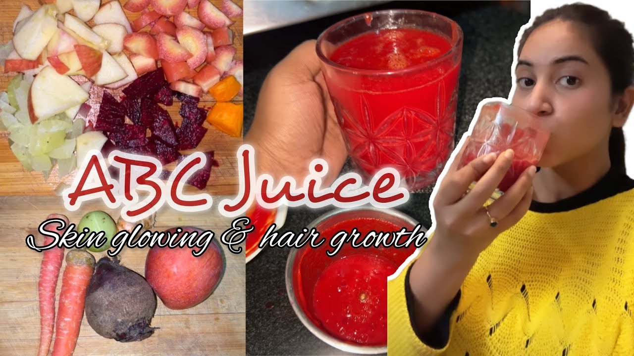 ABC Juice for Natural Glow & Hair Growth ❣️Beauty Drink for Skin & Hair