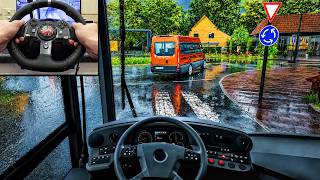 The Bus | Realistic City Driving Experience - Steering Wheel GamePlay screenshot 4